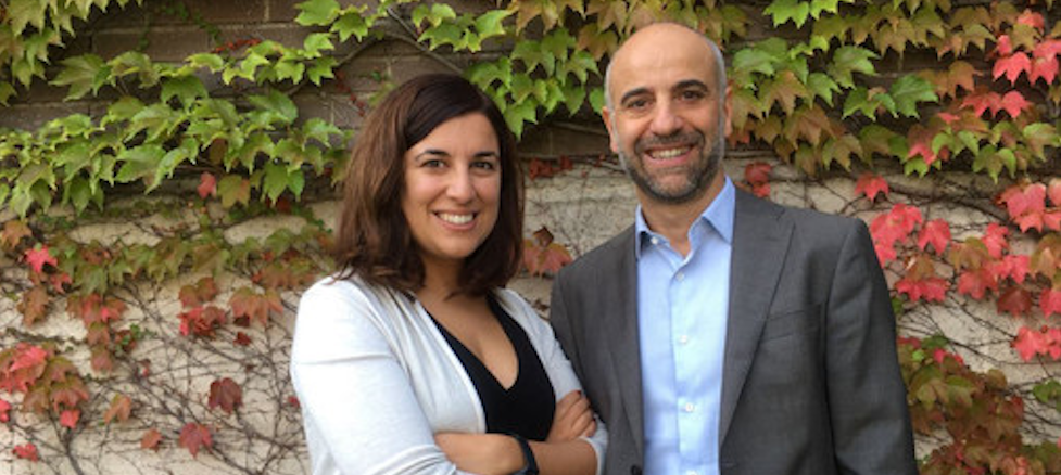 Mar&iacute;a Salgado y Javier Mart&iacute;nez-Picado, autores de este estudio. / IrsiCaixa